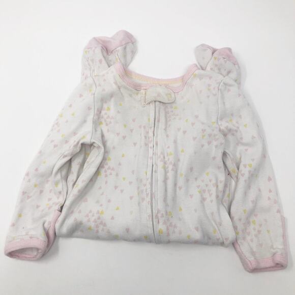 Baby Girl Set of Two Footies 3-6M - Picture 6 of 8